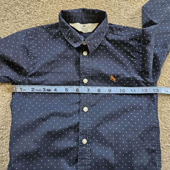 H&M 4T Boy's Long Sleeved Button Up Shirt - Picture 7 of 8